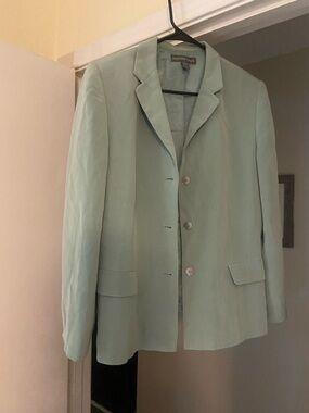 Josephine Chaus Mint Green Blazer